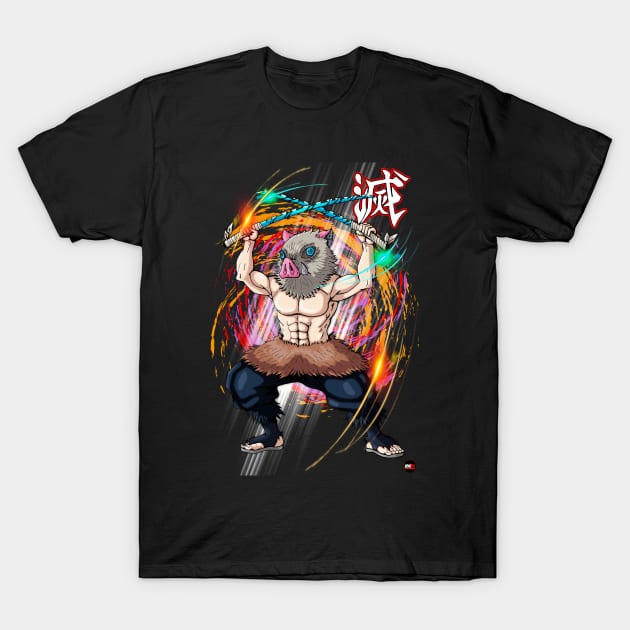 DEMON SLAYER | INOSUKE T-Shirt by Dibujartpe